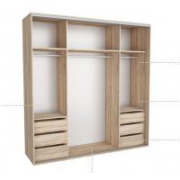 DRESSING NADIR 230 7B FRONT DAB SONOMA / OGLINDA